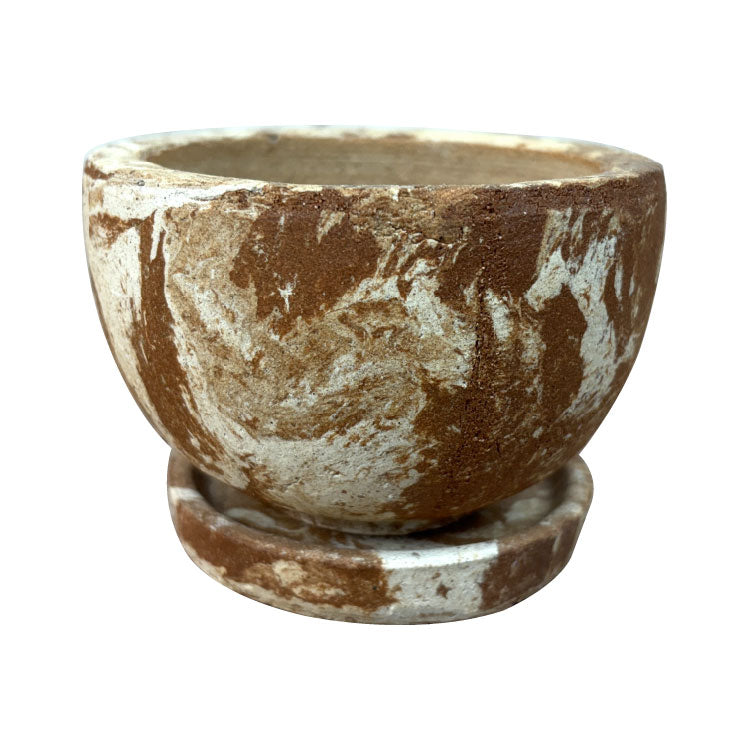 砂を研ぐ\r クリエイティブ\r 台の上の鉢\r  \r 石材をまねる  アウトドア 砂を研ぐ クリエイティブ 台の上の鉢  石材をまねる