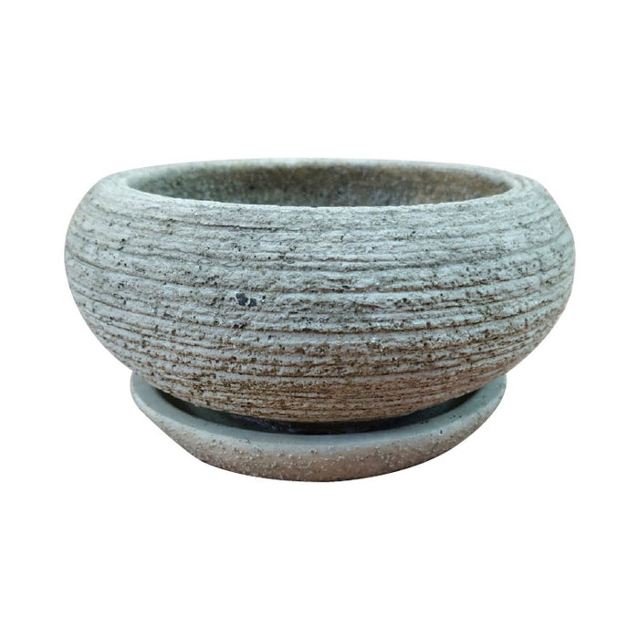 絵志野鉢　16.6×15.3センチ 絵志野鉢 16.6×15.3センチ